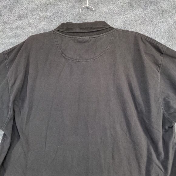 Pro Edge Men's Purdue Boilermakers Polo Shirt Black XL Short Sleeve Straight Hem - Picture 7 of 13